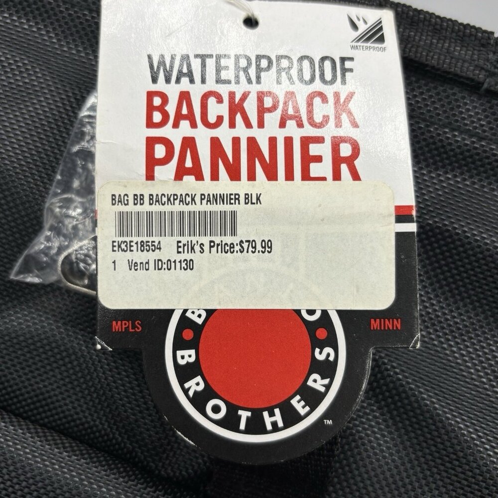 Banjo Brothers Waterproof Backpack Pannier Bag Cycling Cyclists Commuter - Picture 12 of 16